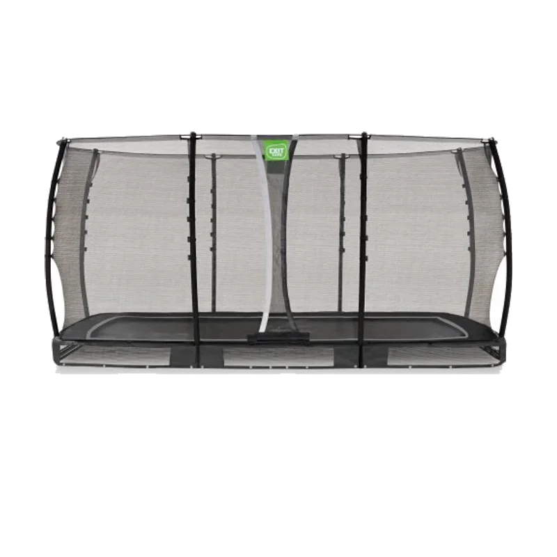 EXIT Allure Classic inground trampoline 244 x 427 cm (zwart)
