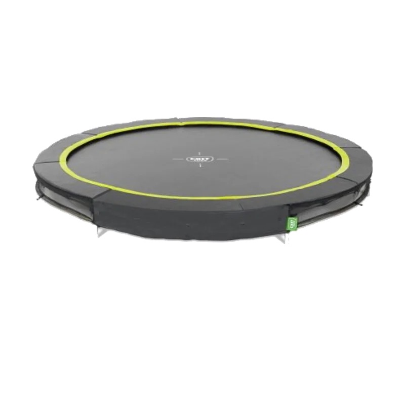 EXIT Silhouette inground sports trampoline Ø 305 cm (zwart)