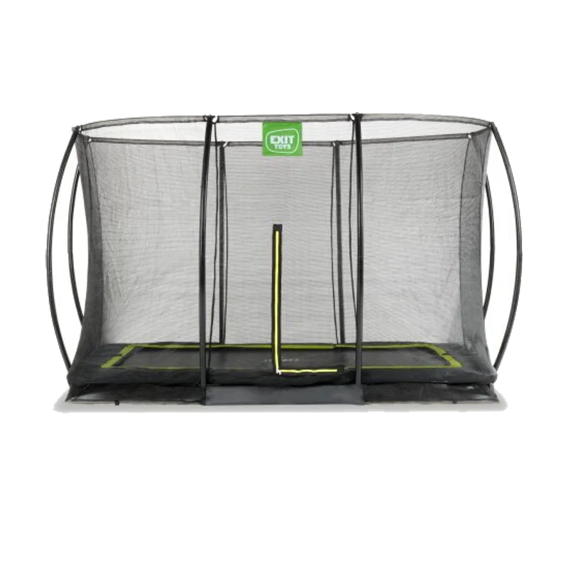 EXIT Silhouette inground trampoline 214 x 305 cm (zwart)