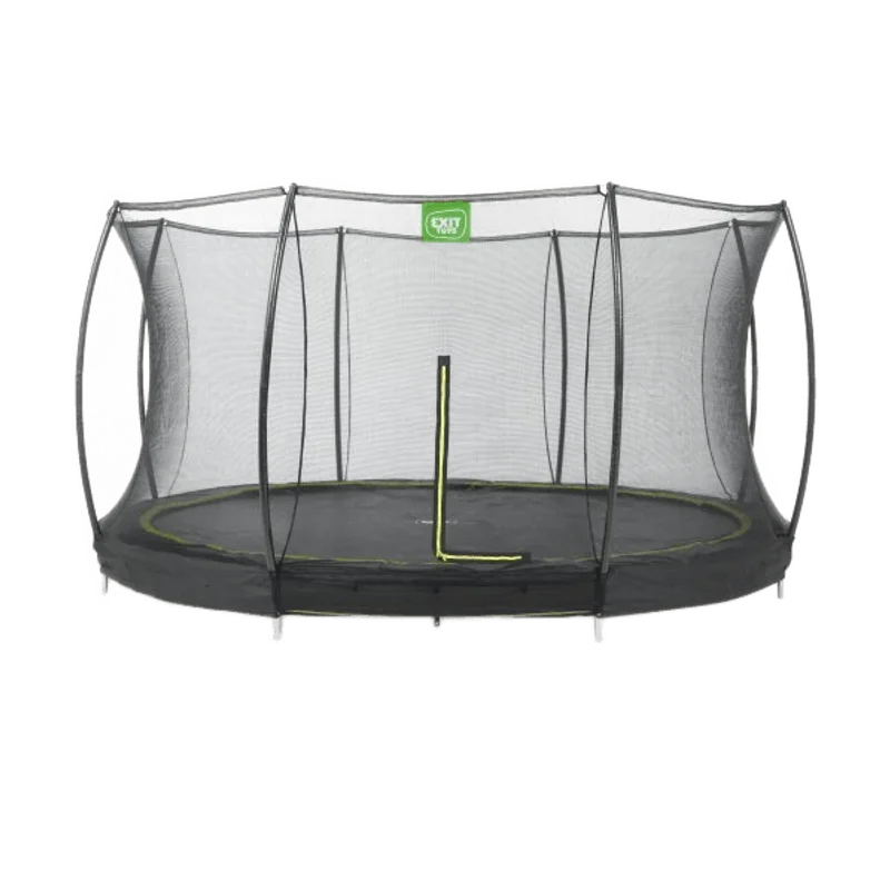 EXIT Silhouette inground trampoline Ø 366 cm (zwart)