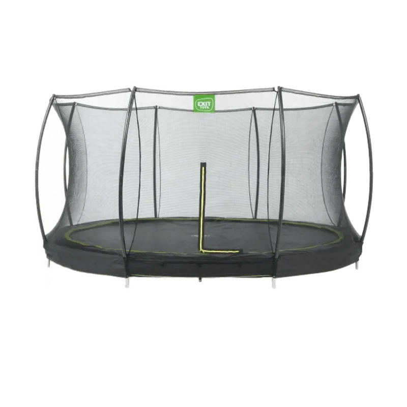 EXIT Silhouette inground trampoline Ø 427 cm (zwart)